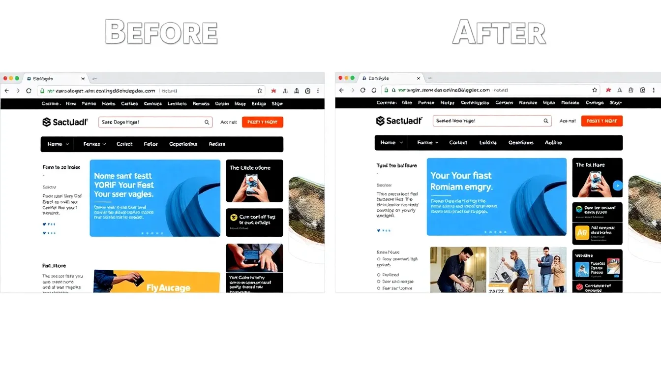 Before and After Personalization Example