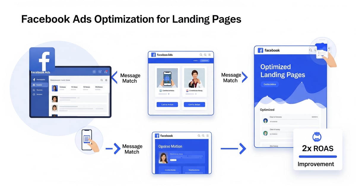 Featured image for Facebook Ads Landing Page Optimization: Double Your ROAS