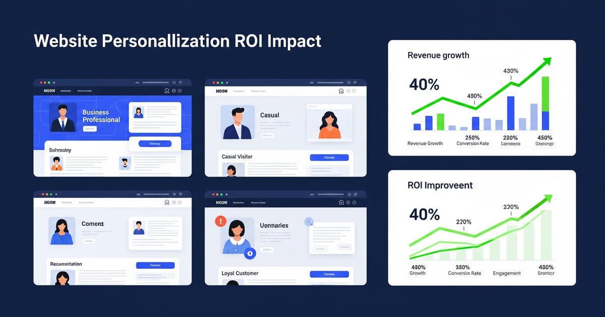 How Website Personalization Drives 40% Higher ROI